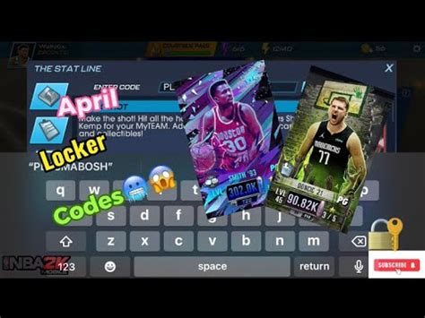 NEW NBA 2K MOBILE LOCKER CODES APRIL 2024 YouTube