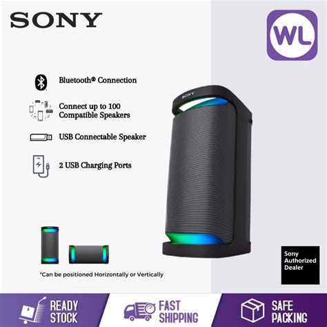 Wahlee Online Store Sony Xp500 X Series Portable Wireless Speaker Srs