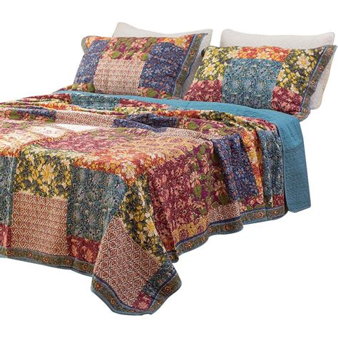 Luckey1 100 Cotton Patchwork Bedding Sets Chic King Size Quilted