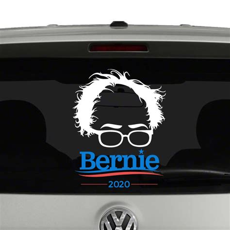 Fun decals for cars uses only the best quality 100. Bernie Sanders Silhouette 2020 Vinyl Decal Sticker Car Window