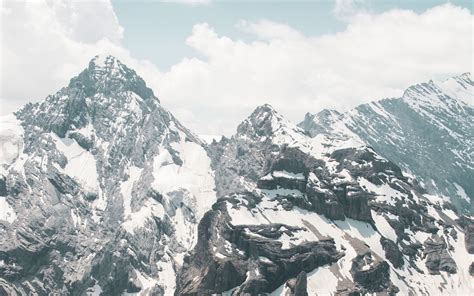 Download Wallpaper 3840x2400 Mountains Peaks Landscape Switzerland