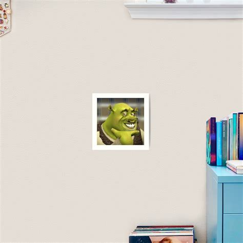 Shrek Never Misses Huh Art Print For Sale By Asianqueen Redbubble
