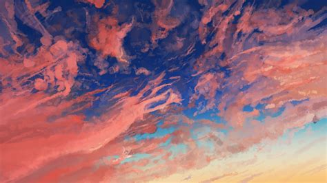 Cloud Sky Anime Sky Wallpapers Hd Wallpapers Digital Art Wallpapers