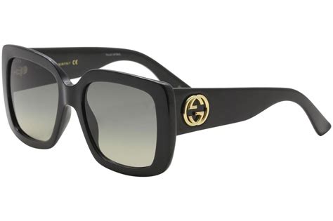 gucci sunglasses women s gg0141sn 001 black 53 20 140