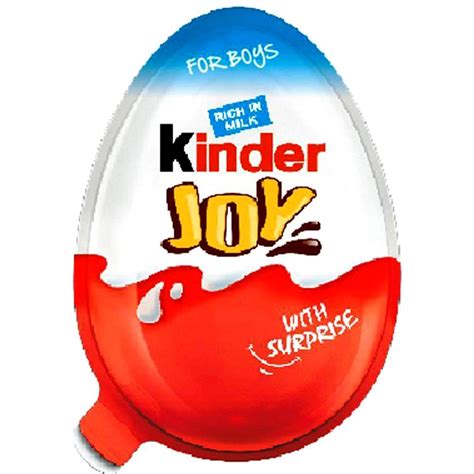 Buy 2 Boxes 6 Eggs Surprise Chocolate Joy For Boy By Kinder Joy