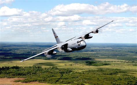 Military Lockheed C 130 Hercules Hd Wallpaper