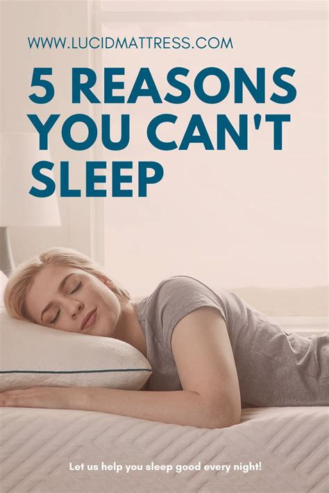 5 Reasons You Cant Sleep In 2021 Why Cant I Sleep Sleep Better Sleep