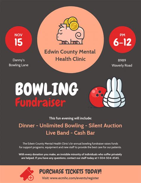 Bowling Fundraiser Flyer Template Free 8 Greatest Ideas