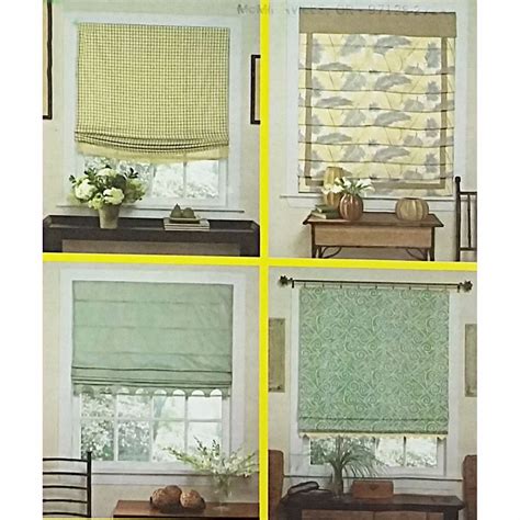 Window Treatments Simplicity For Dummies 4357 2005 Sewing Pattern C2246