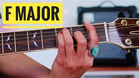 F Major Chord Ways Beginner Guitar Lesson Acordes Chordify