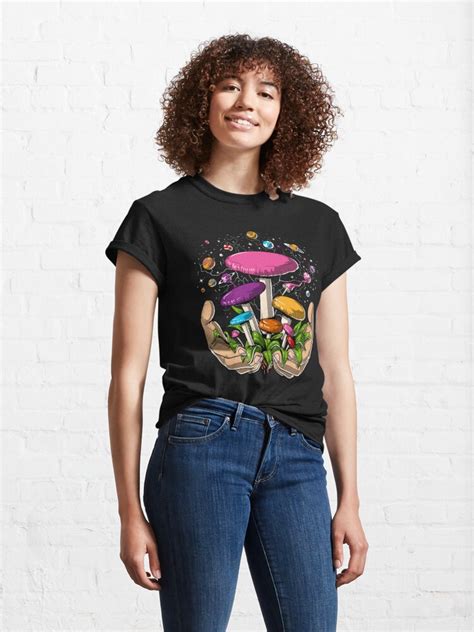 Psychedelic Magic Mushrooms T Shirt By Underheaven Redbubble