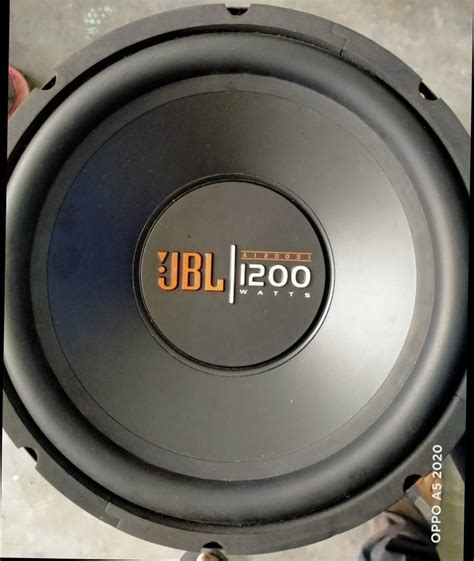 Black Jbl Car Subwoofer Speaker 1200w Peek Power 1600w At Rs 2800unit