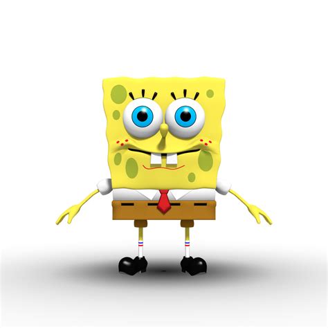 Spongebob Squarepants 3d Render By Tppercival On Deviantart