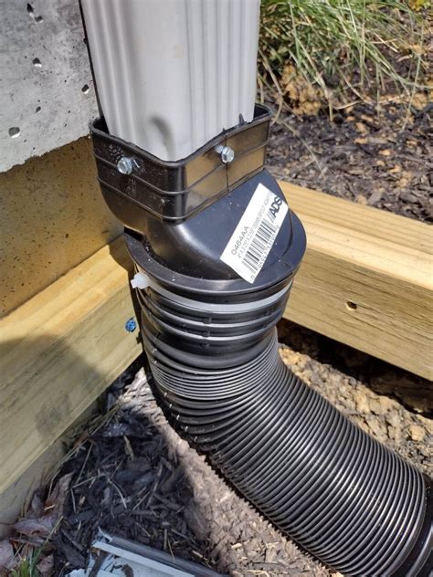 Easiest Way For Extending Gutter Downspouts Diy Couple Blog