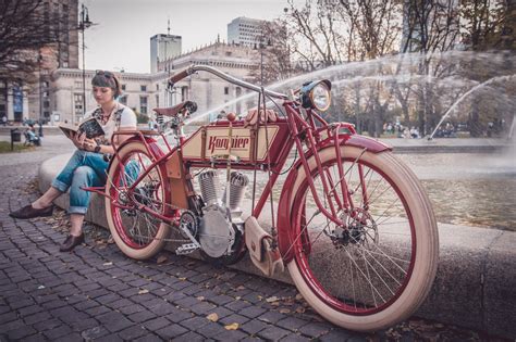 Kosynier Delux Vintage Electric Bike Retro E Bike Rower Elektryczny