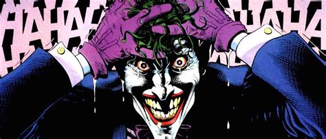 The killing joke, written by alan moore and illustrated by brian bolland. Joker Killing Joke laugh — That Gene Seymour