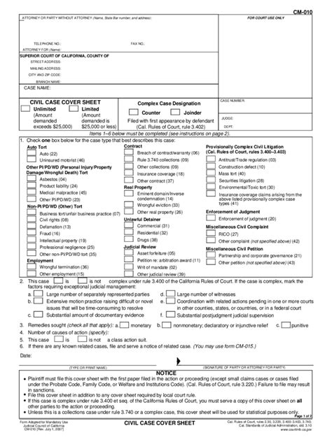 california case management forms   templates