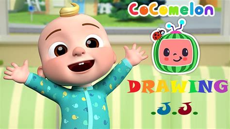 How To Draw Jj Drawing Cocomelon Youtube