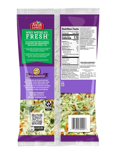 Asian Chopped Salad Kit Fresh Express