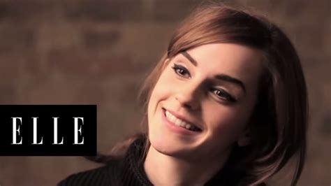 Emma Watson Behind The Scenes Elle Youtube