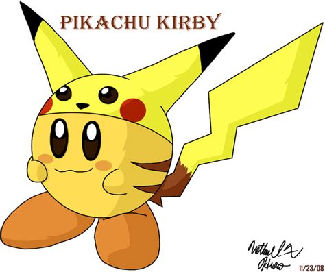 Kirby Pikachu By Blazingganondorf On Deviantart