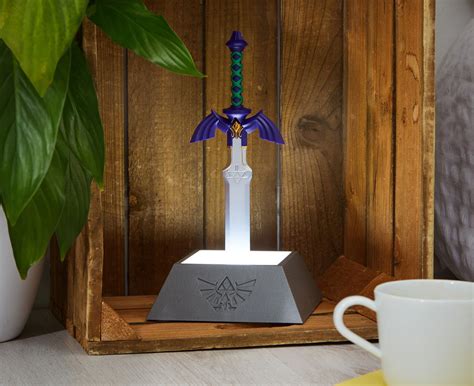 La Légende De Zelda Master Sword Lamp Lampe 3d