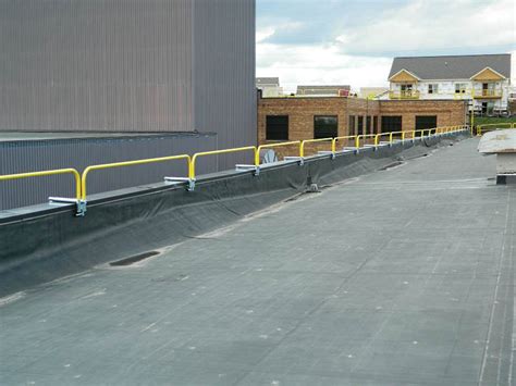 Parapet Clamping Railing Temporary Safety Rails