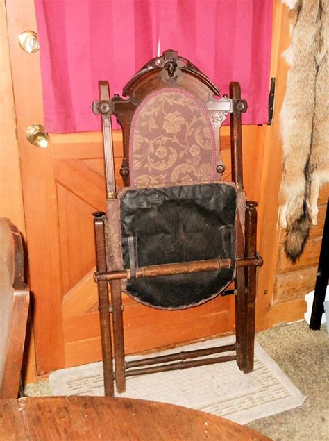 Browse a wide selection of folding chairs for sale, including folding bar stools, directors chair designs and other foldable chairs for indoor use. Fancy Smancy Folding Chair 1857 | Collectors Weekly