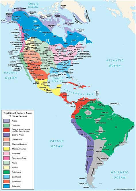 Indigenous Map Of North America