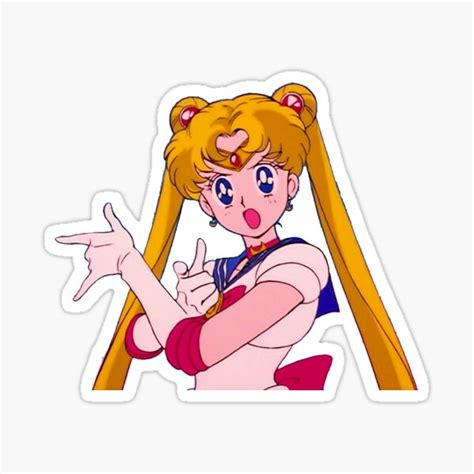Japan Anime Sailor Moon Pink Deco Seal Stickers Fun Life Sticker Size