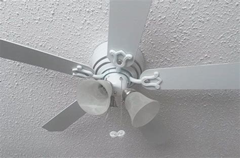 Add A Drum Shade To Your Ceiling Fan In 5 Minutes Ceiling Fan Diy