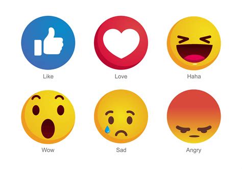 Facebook Emoji Vector Art Icons And Graphics For Free Download