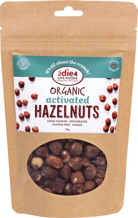 Organic Activated Hazelnuts 120g Go Nuts