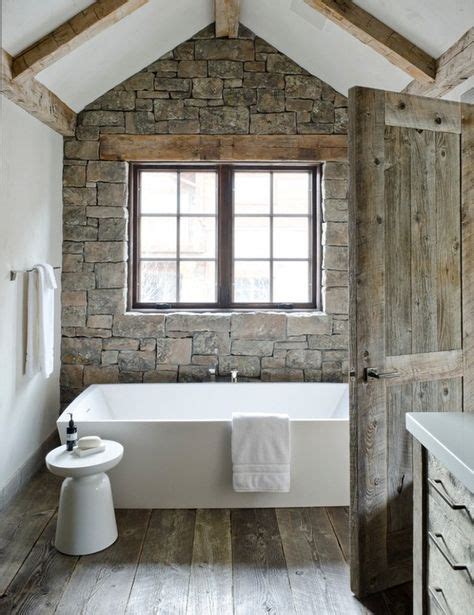 51 Insanely Beautiful Rustic Barn Bathrooms Cottage Bathroom Rustic