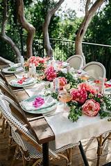 Modern outdoor rustic wedding table setting with blue tin dinnerware. 20 Rustic Table Setting Ideas to Summer Celebrate | House ...