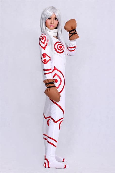 Hot New Deadman Wonderland Shiro Jumpsuit Zentai Halloween Party Cosplay Costume Ebay