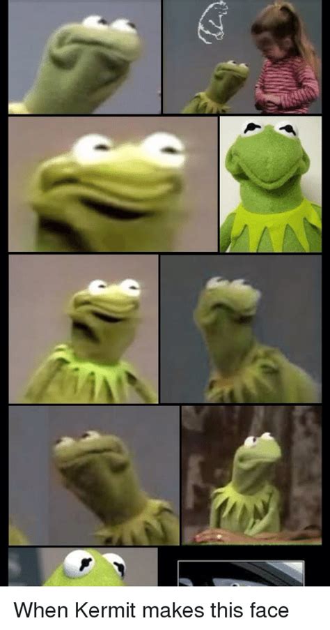 When Kermit Makes This Face Funny Meme On Sizzle