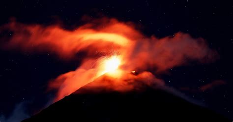 Guatemala Volcano Eruption Hundreds Evacuate As Volcano Of Fire