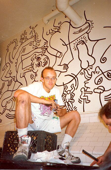 Keith Haring’s Most Risqué Mural Is Hidden In A Public Bathroom Artsy