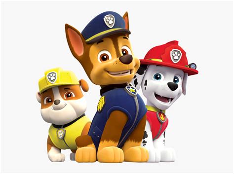 Paw Patrol All Character Png Kids Paw Patrol Chase Marshall