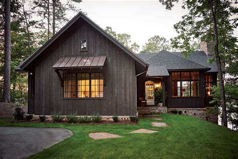 Modern Lake House Exterior House Design Ideas
