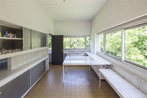 Vista Interior Villa Savoye Maquina De Habitar De Le Corbusier