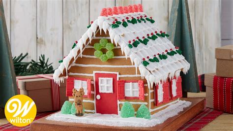 How To Make A Gingerbread House Wilton Youtube