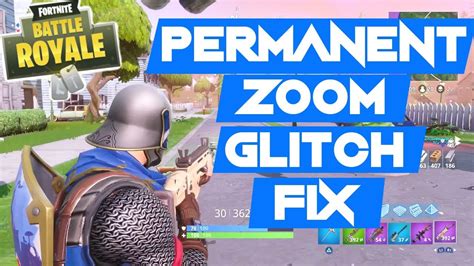 Permanent Zoom Glitch Fix Fortnite Battle Royale Youtube