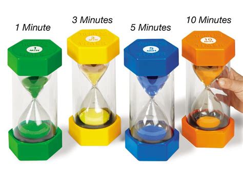 Giant Sand Timers Complete Set At Lakeshore Learning Sand Timers