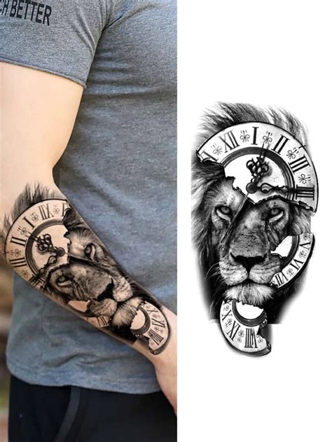 Share More Than 135 Realism Tattoo Lion Poppy