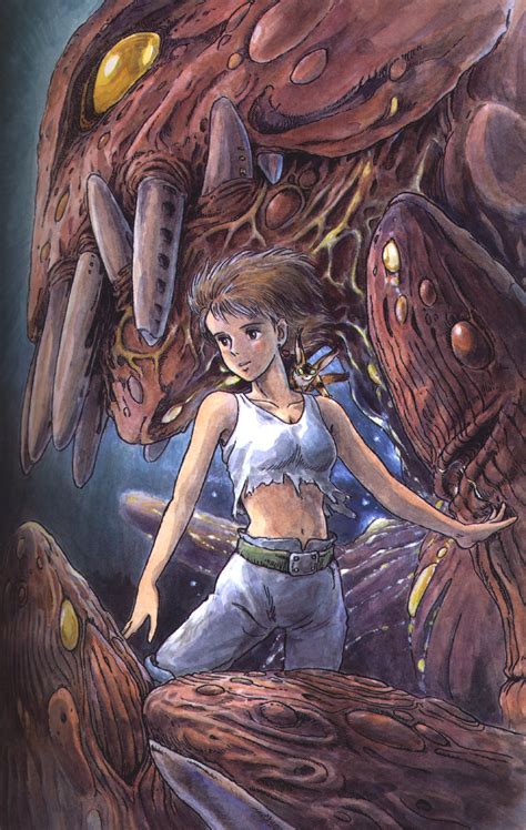 Nausica And Teto By Gold Copper On Deviantart Nausicaa Hayao Miyazaki