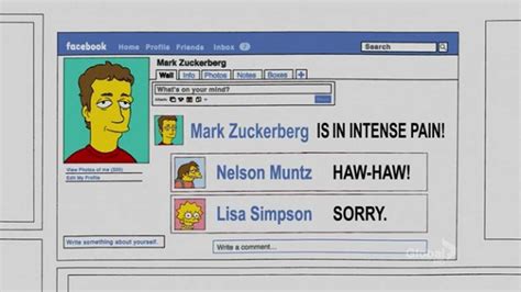 Mark Zuckerberg En Los Simpson Fayerwayer