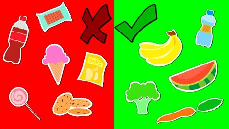 Junk Food Vs Healthy Food At Groovy The Martian Videos For Kids