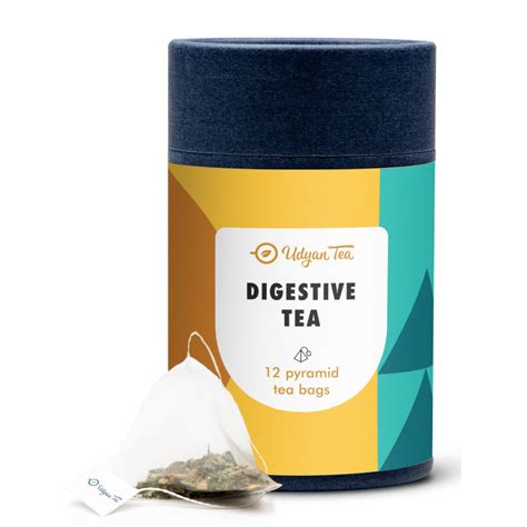 Digestive Tea Bags Herbal Green Tea Pyramid Bags For Digestion